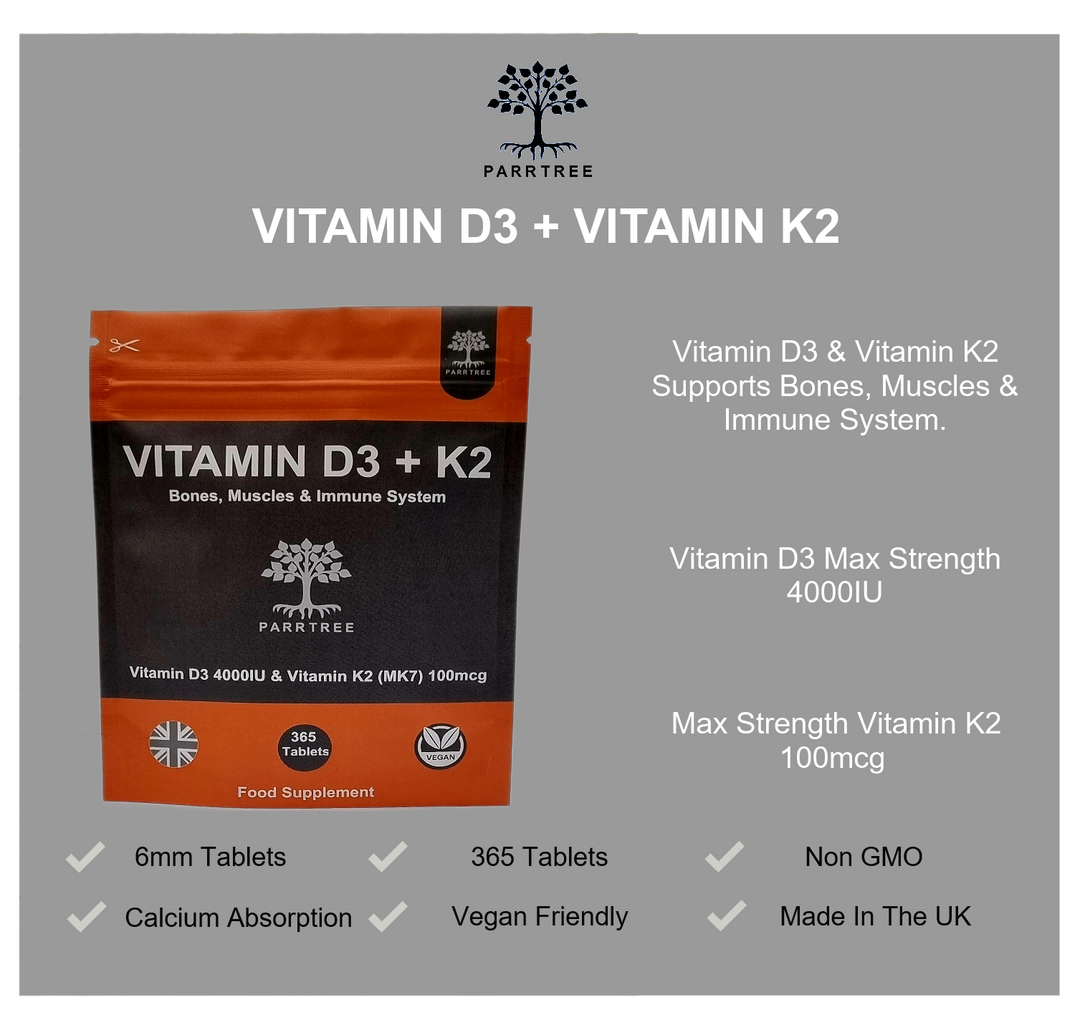 Vitamin D3 & Vitamin K2 (MK7)