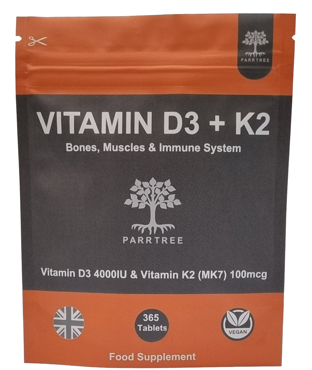 Vitamin D3 & Vitamin K2 (MK7)